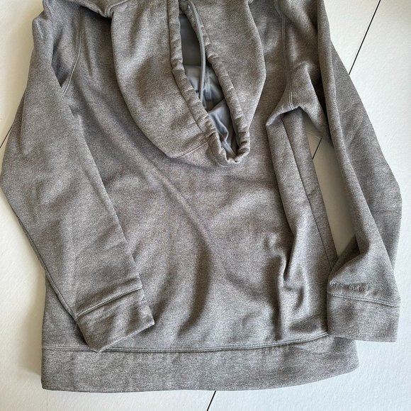 Under Armour University of Pittsburgh Gray Hooded Sweatshirt Size S - Picture 8 of 10